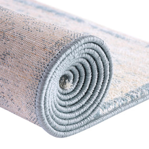 Navy Blue 5' 3 x 5' 3 Newport Round Area Rug 100% Polypropylene Traditional Distressed Classic Contemporary Carpet for Home Decor for Sale at Rug Engine
