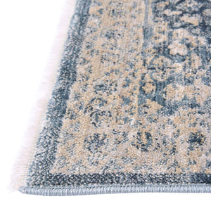 Navy Blue 4' x 4' Newport Octagon Area Rug 100% Polypropylene Traditional Distressed Classic Contemporary Carpet for Home Decor for Sale at Rug Engine