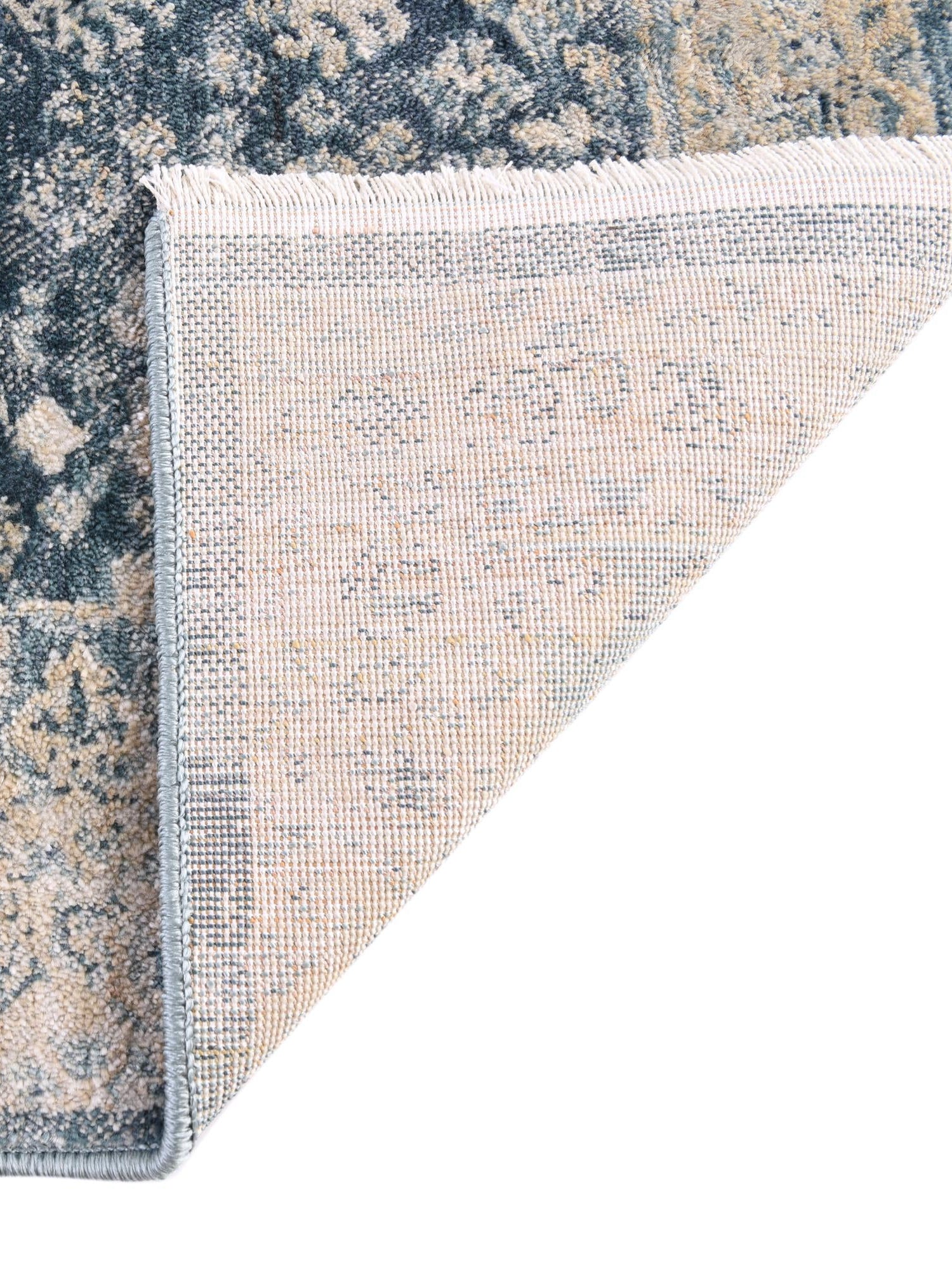 Navy Blue 4' x 4' Newport Octagon Area Rug 100% Polypropylene Traditional Distressed Classic Contemporary Carpet for Home Decor for Sale at Rug Engine