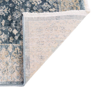 Navy Blue 4' x 4' Newport Octagon Area Rug 100% Polypropylene Traditional Distressed Classic Contemporary Carpet for Home Decor for Sale at Rug Engine