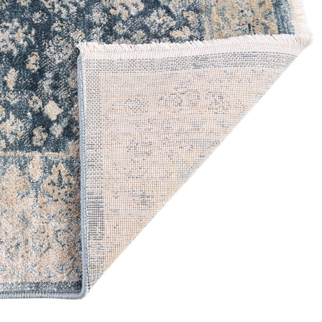 Navy Blue 2' 7 x 10' 2 Newport Runner Area Rug 100% Polypropylene Traditional Distressed Classic Contemporary Carpet for Home Decor for Sale at Rug Engine