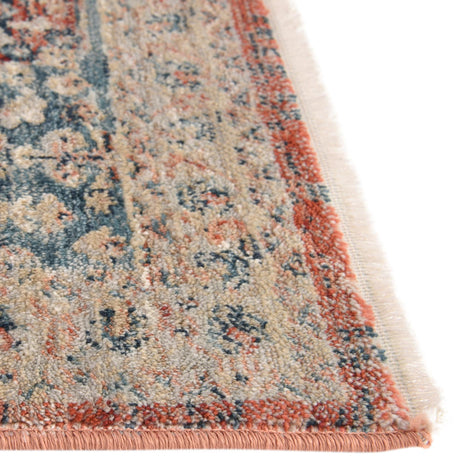 Red 7' x 7' Newport Octagon Area Rug 100% Polypropylene Traditional Distressed Classic Contemporary Carpet for Home Decor for Sale at Rug Engine