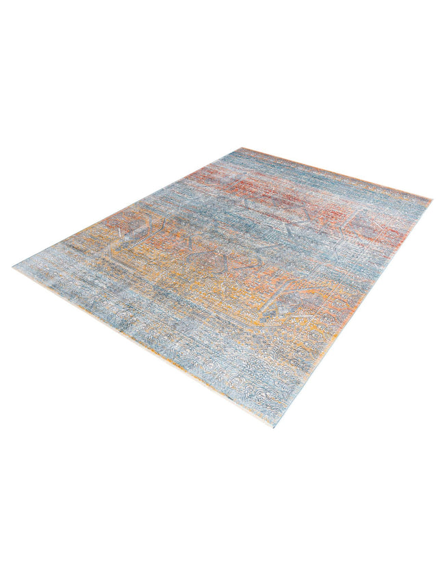 Multicolor 7' 10 x 10' 2 Newport Rectangle Area Rug 100% Polypropylene Traditional Distressed Classic Contemporary Carpet for Home Decor for Sale at Rug Engine