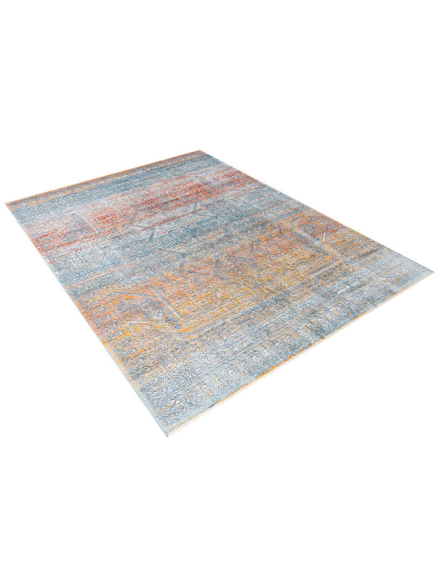 Multicolor 7' 10 x 10' 2 Newport Rectangle Area Rug 100% Polypropylene Traditional Distressed Classic Contemporary Carpet for Home Decor for Sale at Rug Engine