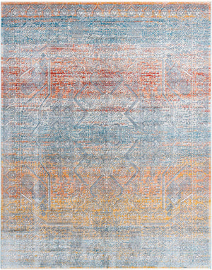 Multicolor 7' 10 x 10' 2 Newport Rectangle Area Rug 100% Polypropylene Traditional Distressed Classic Contemporary Carpet for Home Decor for Sale at Rug Engine