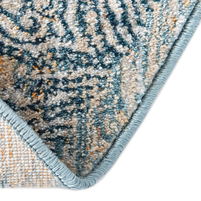 Multicolor 10' 2 x 10' 2 Newport Round Area Rug 100% Polypropylene Traditional Distressed Classic Contemporary Carpet for Home Decor for Sale at Rug Engine