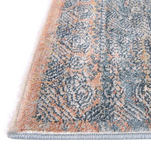 Multicolor 10' 2 x 10' 2 Newport Square Area Rug 100% Polypropylene Traditional Distressed Classic Contemporary Carpet for Home Decor for Sale at Rug Engine
