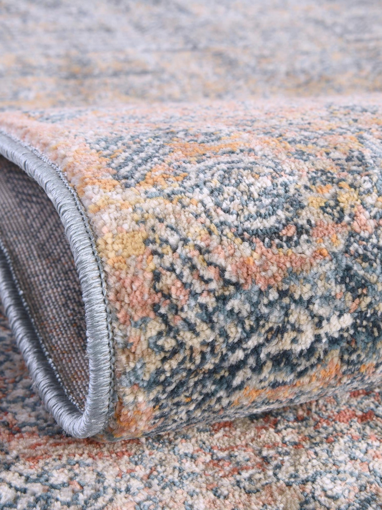 Multicolor 2' x 3' 11 Newport Runner Area Rug 100% Polypropylene Traditional Distressed Classic Contemporary Carpet for Home Decor for Sale at Rug Engine