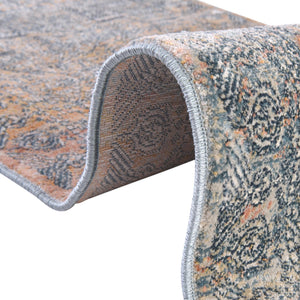 Multicolor 2' x 8' Newport Runner Area Rug 100% Polypropylene Traditional Distressed Classic Contemporary Carpet for Home Decor for Sale at Rug Engine