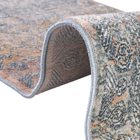 Multicolor 2' x 8' Newport Runner Area Rug 100% Polypropylene Traditional Distressed Classic Contemporary Carpet for Home Decor for Sale at Rug Engine