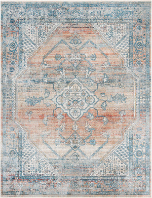 Multicolor 7' 10 x 10' 2 Newport Rectangle Area Rug 100% Polypropylene Traditional Distressed Classic Contemporary Carpet for Home Decor for Sale at Rug Engine