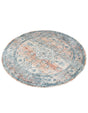 Multicolor 7' x 7' Newport Round Area Rug 100% Polypropylene Traditional Distressed Classic Contemporary Carpet for Home Decor for Sale at Rug Engine