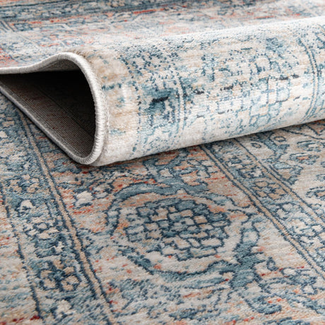 Multicolor 4' x 5' 11 Newport Oval Area Rug 100% Polypropylene Traditional Distressed Classic Contemporary Carpet for Home Decor for Sale at Rug Engine