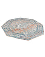 Multicolor 7' x 7' Newport Octagon Area Rug 100% Polypropylene Traditional Distressed Classic Contemporary Carpet for Home Decor for Sale at Rug Engine