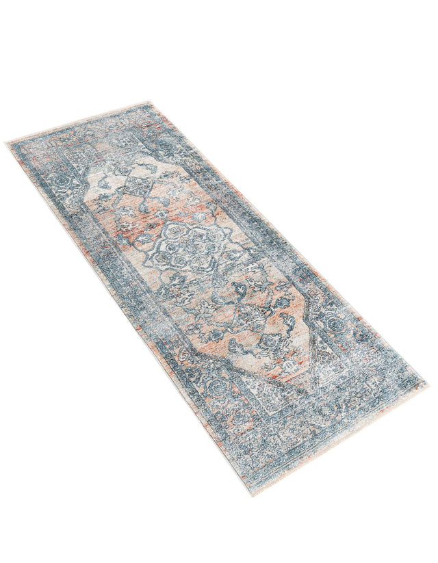 Multicolor 2' x 5' 11 Newport Runner Area Rug 100% Polypropylene Traditional Distressed Classic Contemporary Carpet for Home Decor for Sale at Rug Engine