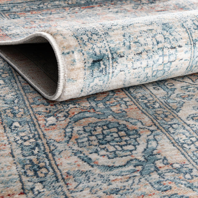 Multicolor 2' 7 x 10' 2 Newport Runner Area Rug 100% Polypropylene Traditional Distressed Classic Contemporary Carpet for Home Decor for Sale at Rug Engine