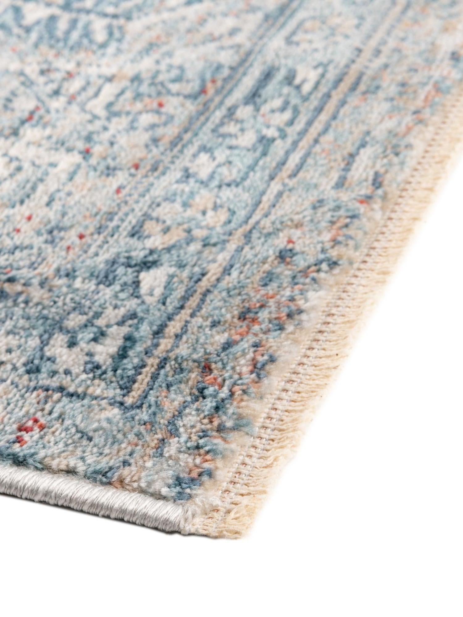 Multicolor 2' 7 x 10' 2 Newport Runner Area Rug 100% Polypropylene Traditional Distressed Classic Contemporary Carpet for Home Decor for Sale at Rug Engine