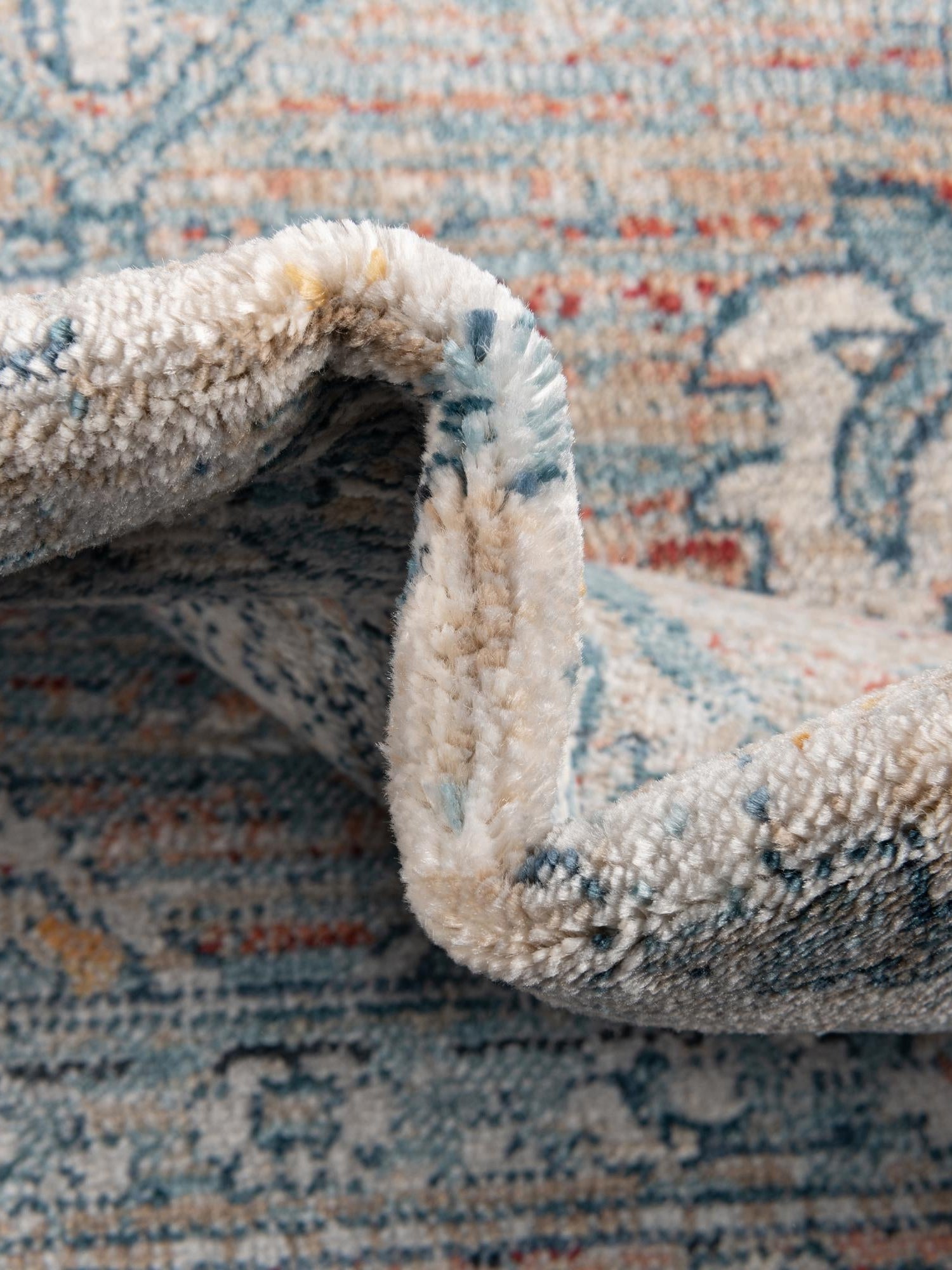 Multicolor 2' 7 x 10' 2 Newport Runner Area Rug 100% Polypropylene Traditional Distressed Classic Contemporary Carpet for Home Decor for Sale at Rug Engine