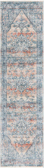 Multicolor 2' 7 x 10' 2 Newport Runner Area Rug 100% Polypropylene Traditional Distressed Classic Contemporary Carpet for Home Decor for Sale at Rug Engine