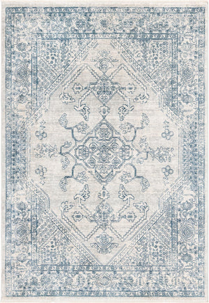 Gray 4' x 5' 11 Newport Rectangle Area Rug 100% Polypropylene Traditional Distressed Classic Contemporary Carpet for Home Decor for Sale at Rug Engine
