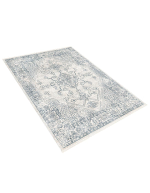 Gray 4' x 5' 11 Newport Rectangle Area Rug 100% Polypropylene Traditional Distressed Classic Contemporary Carpet for Home Decor for Sale at Rug Engine