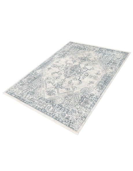 Gray 4' x 5' 11 Newport Rectangle Area Rug 100% Polypropylene Traditional Distressed Classic Contemporary Carpet for Home Decor for Sale at Rug Engine