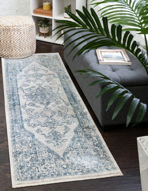 Gray 2' x 3' 11 Newport Runner Area Rug 100% Polypropylene Traditional Distressed Classic Contemporary Carpet for Home Decor for Sale at Rug Engine