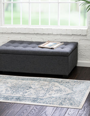 Gray 2' x 8' Newport Runner Area Rug 100% Polypropylene Traditional Distressed Classic Contemporary Carpet for Home Decor for Sale at Rug Engine