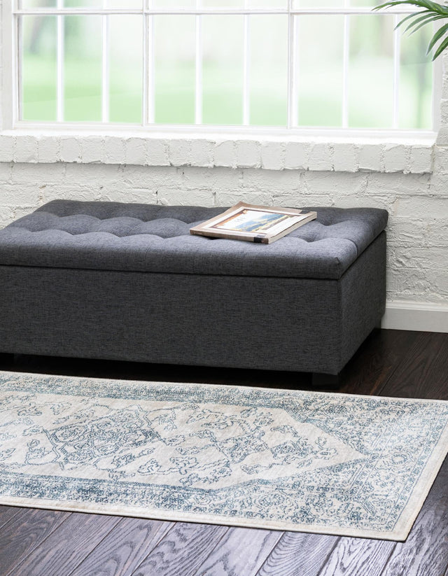 Gray 2' x 8' Newport Runner Area Rug 100% Polypropylene Traditional Distressed Classic Contemporary Carpet for Home Decor for Sale at Rug Engine