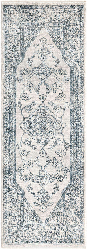 Gray 2' x 5' 11 Newport Runner Area Rug 100% Polypropylene Traditional Distressed Classic Contemporary Carpet for Home Decor for Sale at Rug Engine