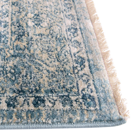 Blue 6' x 9' 2 Newport Rectangle Area Rug 100% Polypropylene Traditional Distressed Classic Contemporary Carpet for Home Decor for Sale at Rug Engine