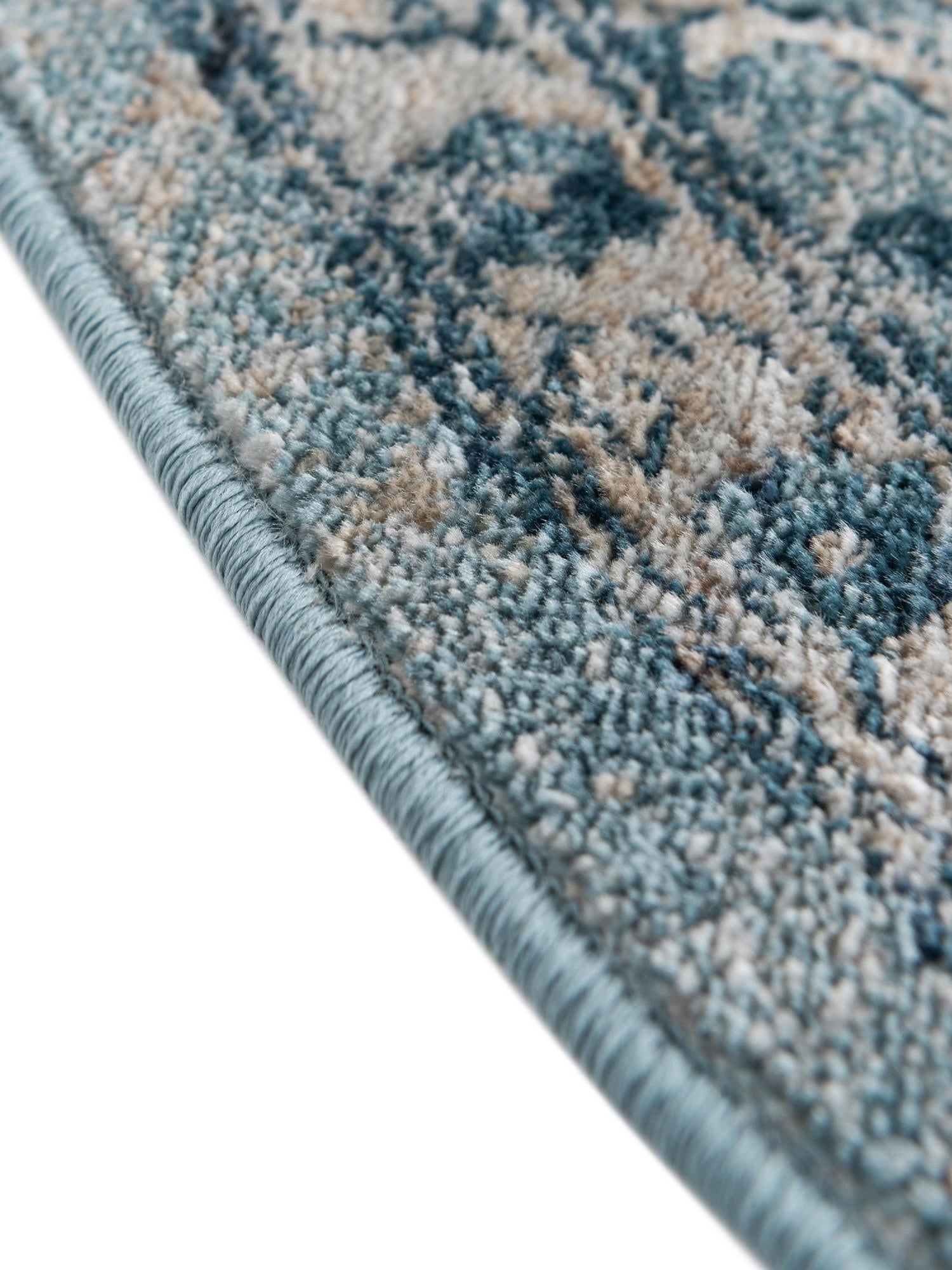 Blue 5' 3 x 8' Newport Oval Area Rug 100% Polypropylene Traditional Distressed Classic Contemporary Carpet for Home Decor for Sale at Rug Engine