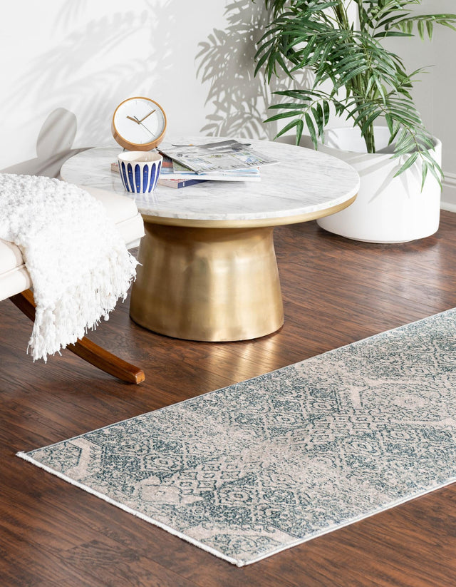 Gray 2' x 8' Newport Runner Area Rug 100% Polypropylene Traditional Distressed Classic Contemporary Carpet for Home Decor for Sale at Rug Engine