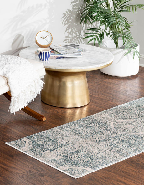 Gray 2' x 3' 11 Newport Runner Area Rug 100% Polypropylene Traditional Distressed Classic Contemporary Carpet for Home Decor for Sale at Rug Engine