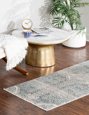 Gray 2' x 5' 11 Newport Runner Area Rug 100% Polypropylene Traditional Distressed Classic Contemporary Carpet for Home Decor for Sale at Rug Engine