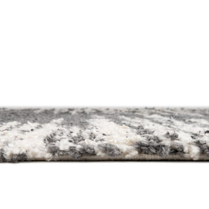 Gray 3' 3 x 3' 3 Serenity Shag Round Area Rug Thick Soft Touch Fluffy & Plush Shaggy Pile