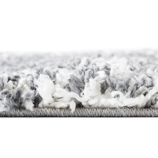 Gray 2' x 6' Serenity Shag Runner Area Rug Thick Soft Touch Fluffy & Plush Shaggy Pile
