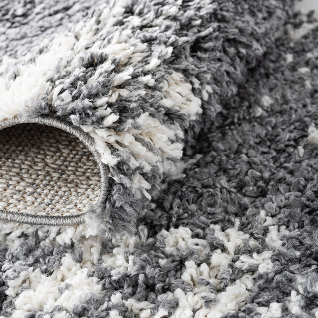 Gray 2' 7 x 12' Serenity Shag Runner Area Rug Thick Soft Touch Fluffy & Plush Shaggy Pile