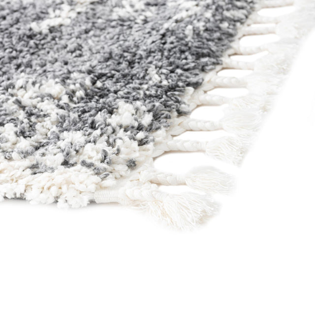 Gray 2' x 8' Serenity Shag Runner Area Rug Thick Soft Touch Fluffy & Plush Shaggy Pile