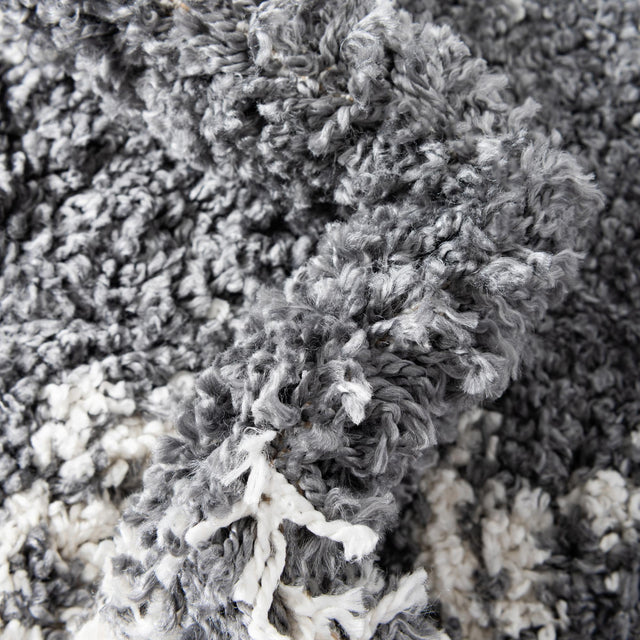 Gray 2' 7 x 12' Serenity Shag Runner Area Rug Thick Soft Touch Fluffy & Plush Shaggy Pile
