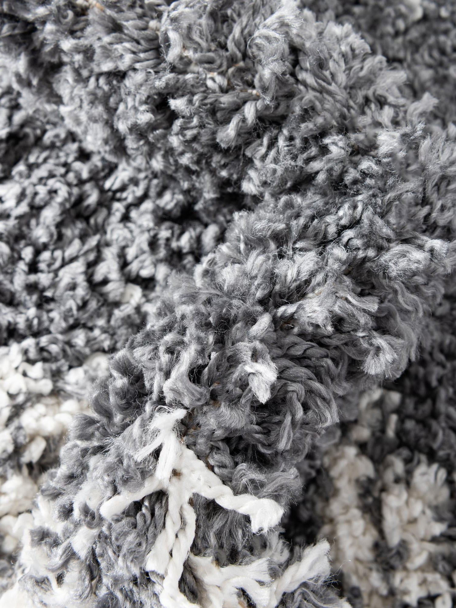 Gray 2' x 6' Serenity Shag Runner Area Rug Thick Soft Touch Fluffy & Plush Shaggy Pile Carpet for Living Rooms, Kitchen, Bedrooms, Office, Dorms for Sale at Rug Engine