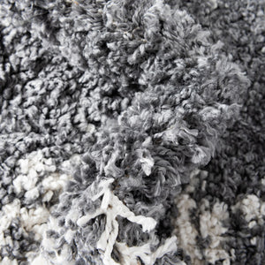 Gray 2' x 6' Serenity Shag Runner Area Rug Thick Soft Touch Fluffy & Plush Shaggy Pile