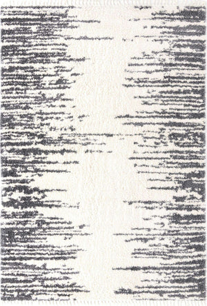 White 10' x 14' Serenity Shag Rectangle Area Rug Thick Soft Touch Fluffy & Plush Shaggy Pile Carpet for Living Rooms, Kitchen, Bedrooms, Office, Dorms for Sale at Rug Engine