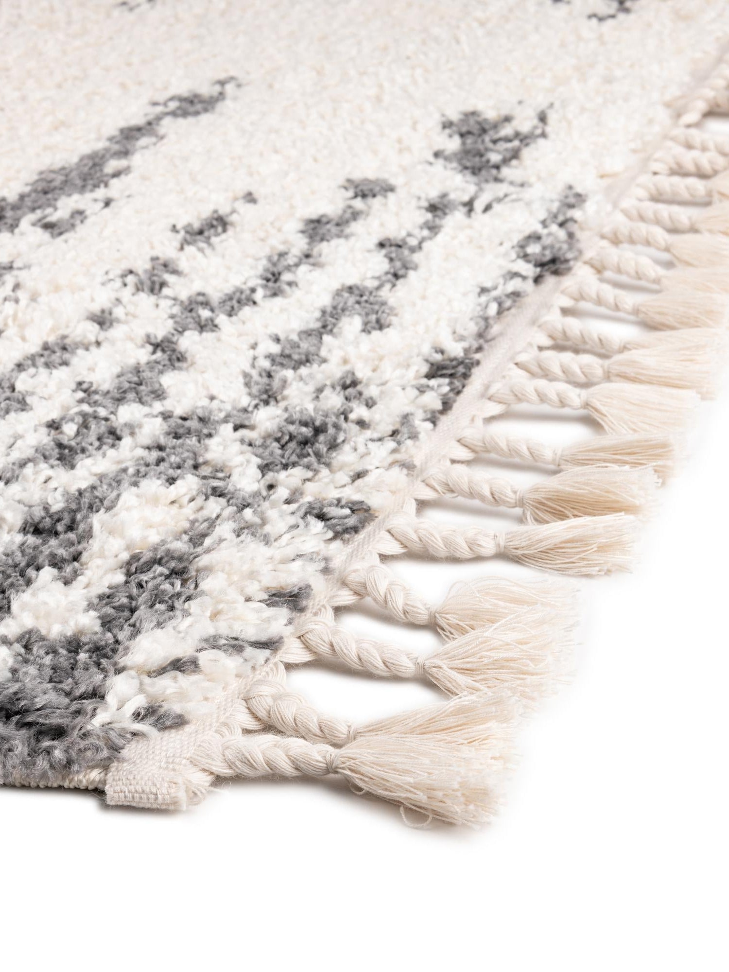 White 10' x 14' Serenity Shag Rectangle Area Rug Thick Soft Touch Fluffy & Plush Shaggy Pile Carpet for Living Rooms, Kitchen, Bedrooms, Office, Dorms for Sale at Rug Engine
