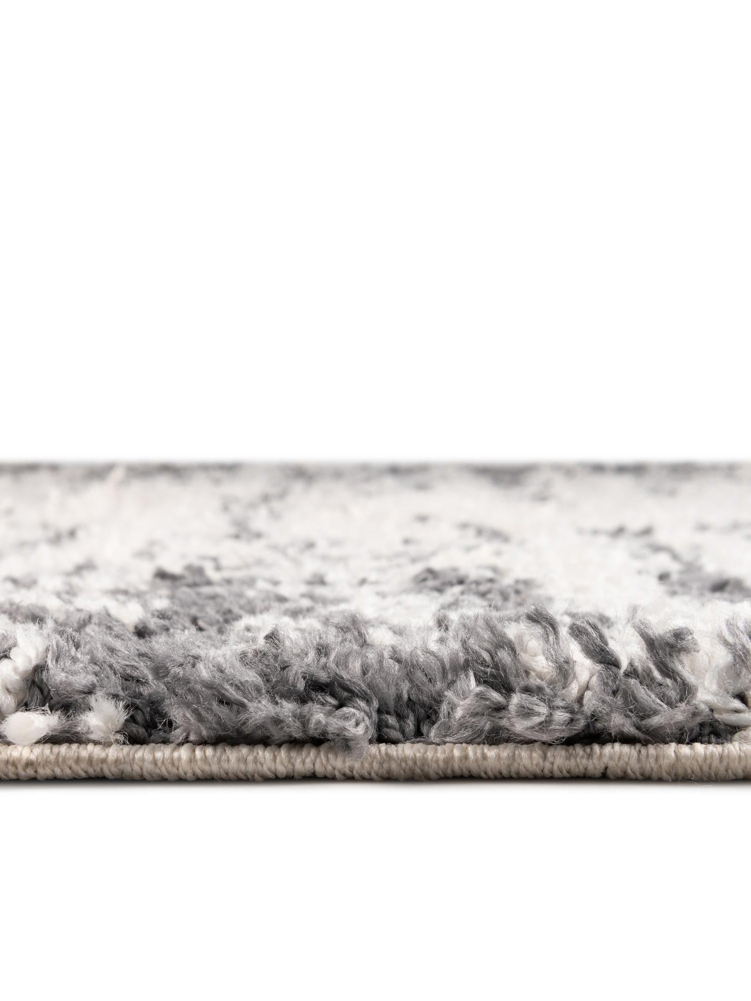 White 3' 3 x 3' 3 Serenity Shag Round Area Rug Thick Soft Touch Fluffy & Plush Shaggy Pile Carpet for Living Rooms, Kitchen, Bedrooms, Office, Dorms for Sale at Rug Engine