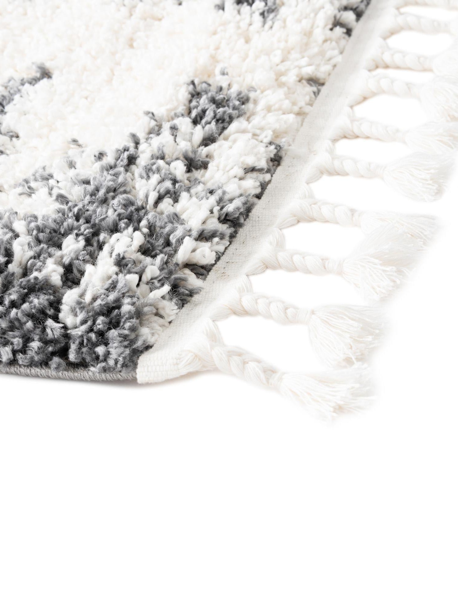 White 2' 7 x 12' Serenity Shag Runner Area Rug Thick Soft Touch Fluffy & Plush Shaggy Pile Carpet for Living Rooms, Kitchen, Bedrooms, Office, Dorms for Sale at Rug Engine