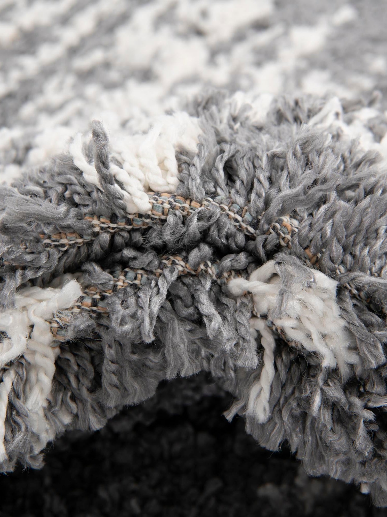 Gray 7' 10 x 10' Serenity Shag Rectangle Area Rug Thick Soft Touch Fluffy & Plush Shaggy Pile Carpet for Living Rooms, Kitchen, Bedrooms, Office, Dorms for Sale at Rug Engine