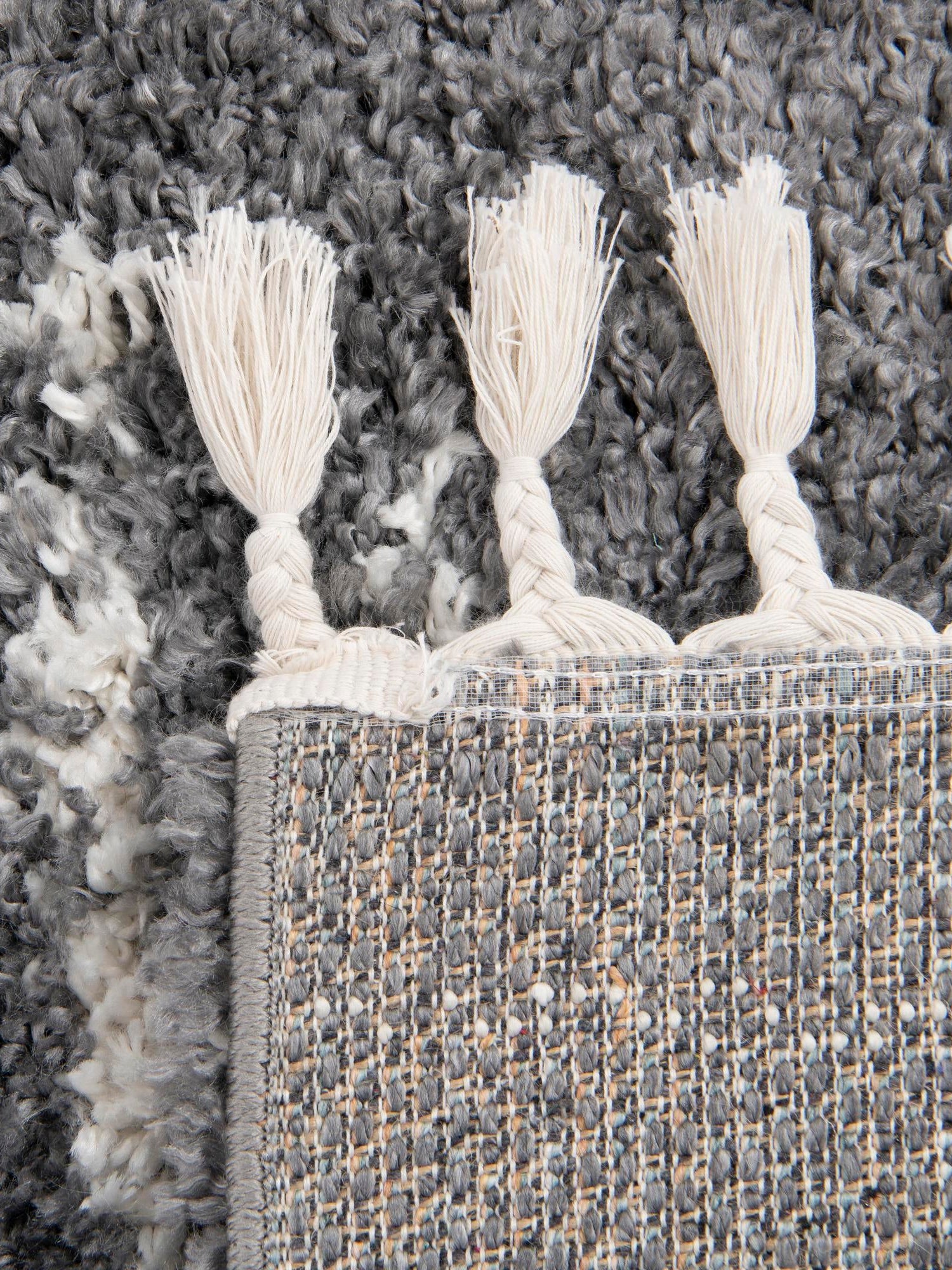 Gray 7' 10 x 10' Serenity Shag Rectangle Area Rug Thick Soft Touch Fluffy & Plush Shaggy Pile Carpet for Living Rooms, Kitchen, Bedrooms, Office, Dorms for Sale at Rug Engine