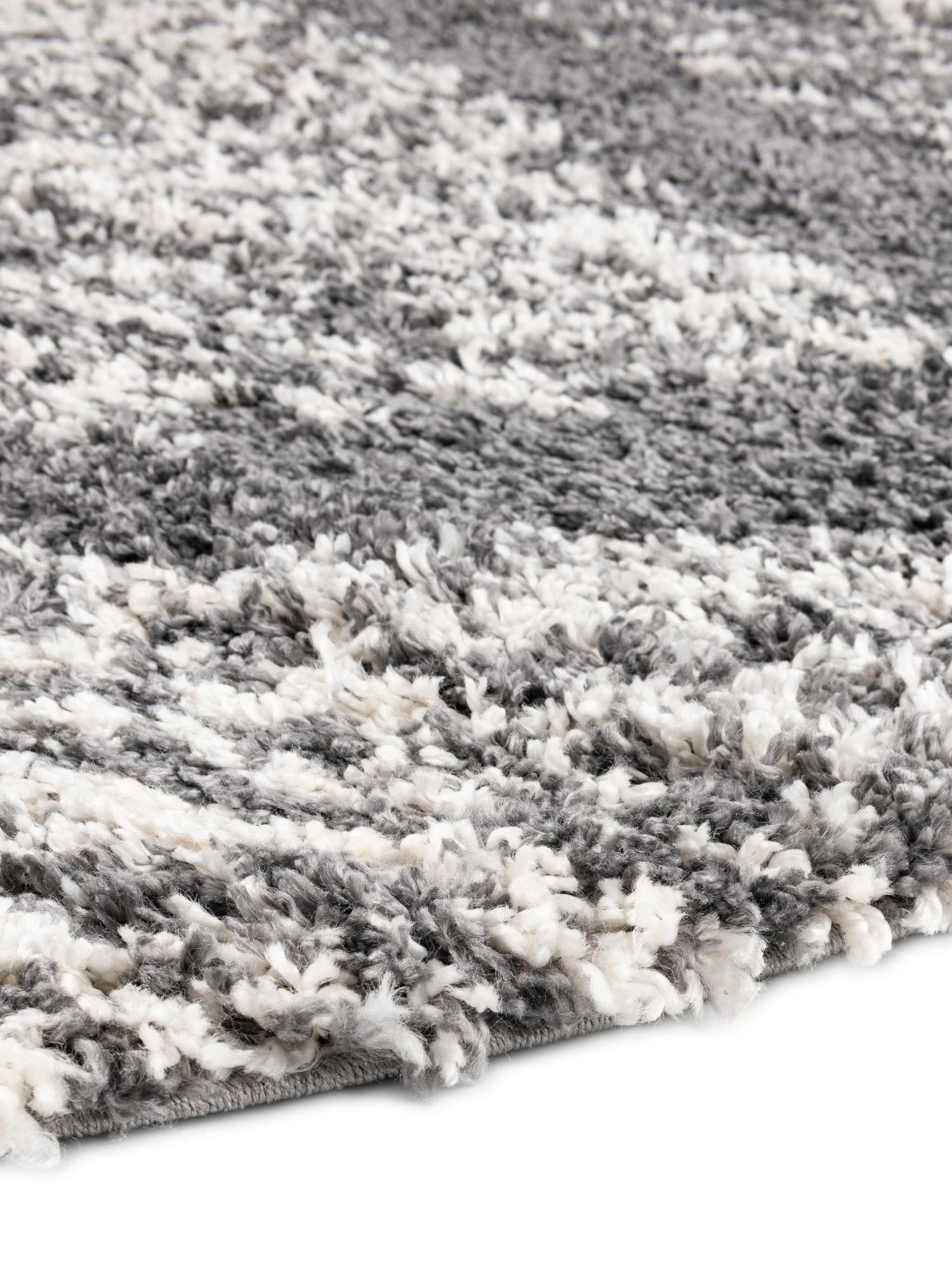 Gray 7' 10 x 10' Serenity Shag Oval Area Rug Thick Soft Touch Fluffy & Plush Shaggy Pile Carpet for Living Rooms, Kitchen, Bedrooms, Office, Dorms for Sale at Rug Engine