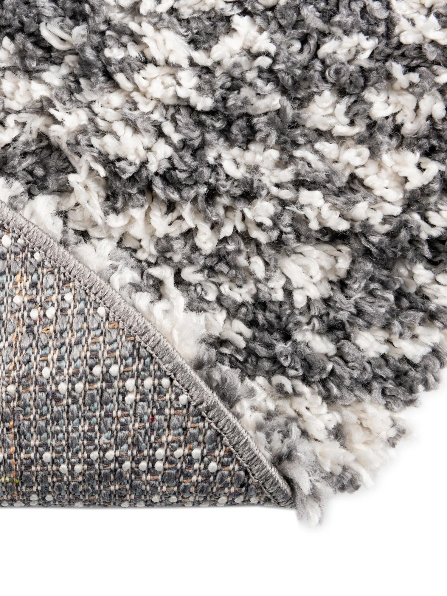 Gray 7' 10 x 10' Serenity Shag Oval Area Rug Thick Soft Touch Fluffy & Plush Shaggy Pile Carpet for Living Rooms, Kitchen, Bedrooms, Office, Dorms for Sale at Rug Engine